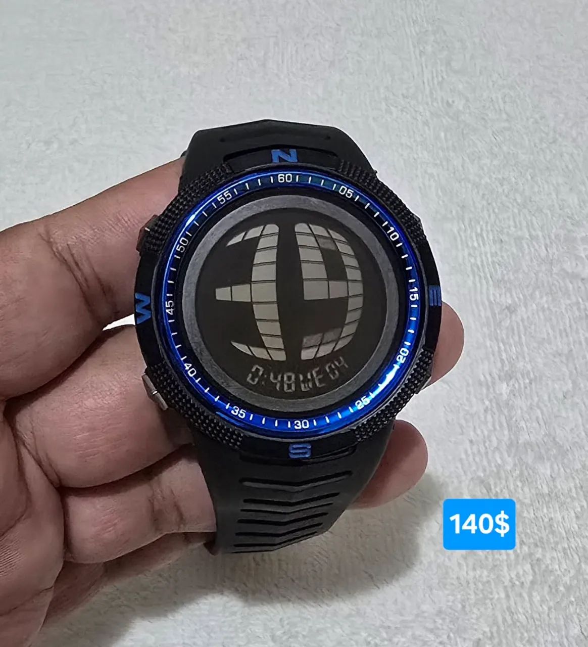 Relógio digital da SMAEL preto original 