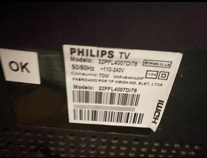 TV Philips 32 polegadas