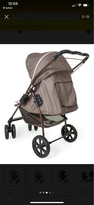 Carrinho de bebê - seminovo  - Foto 4