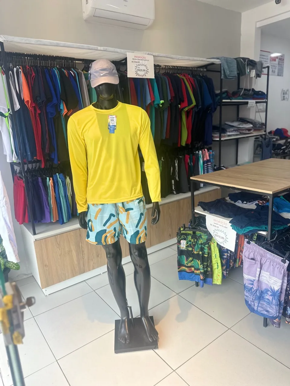 loja de roupa masculina- todo equipamento
