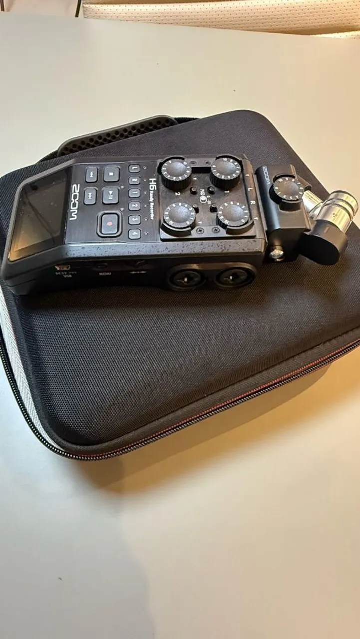 Gravador Zoom H6 Com Visor Lcd