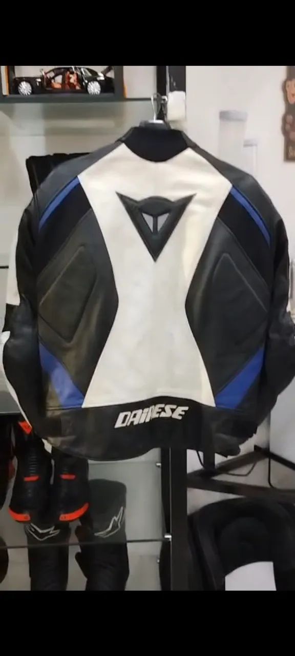 Caclca Dainese 52 mais jaqueta Dainese 54  - Foto 10