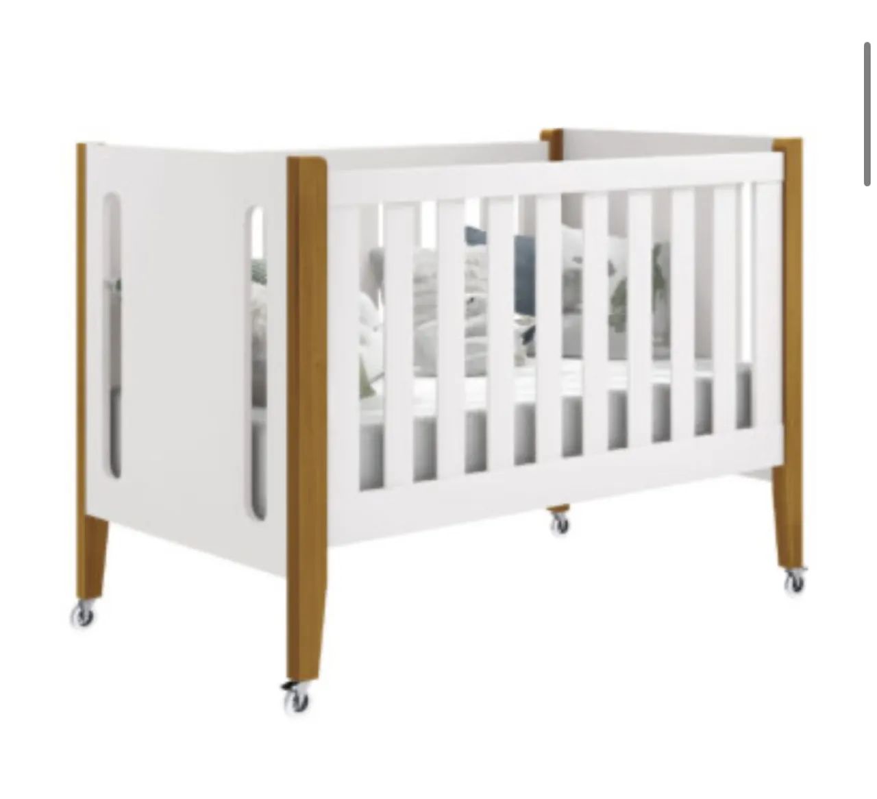 Berço Tom 3 em 1 - Mini berço, berço e mini cama