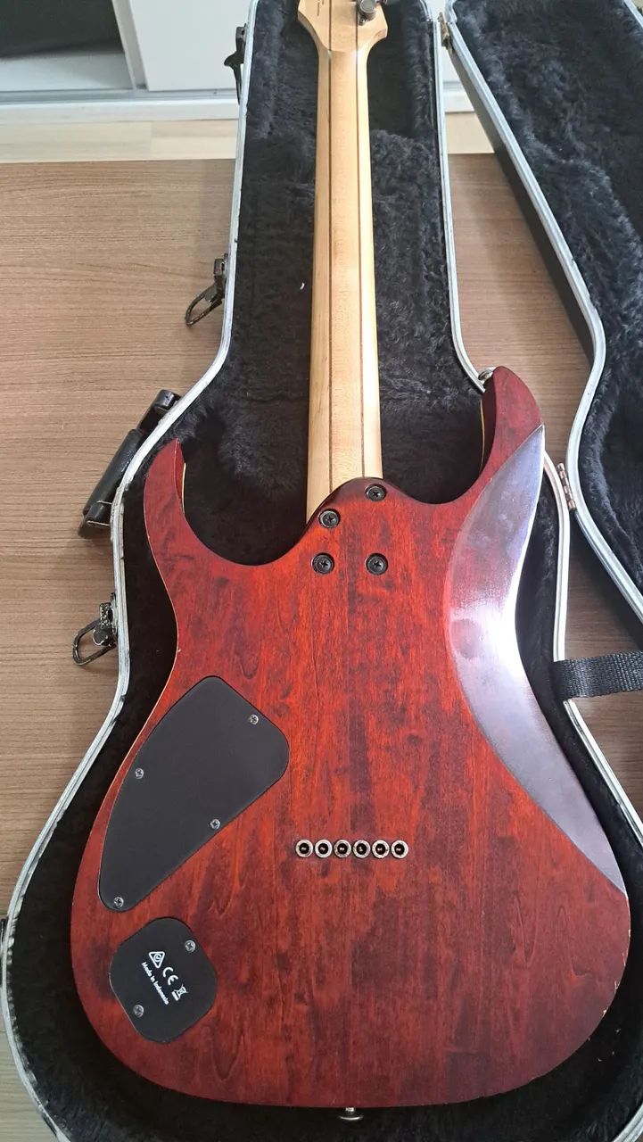Guitarra Ibanez Premium RG721RW - case SKB - Foto 5