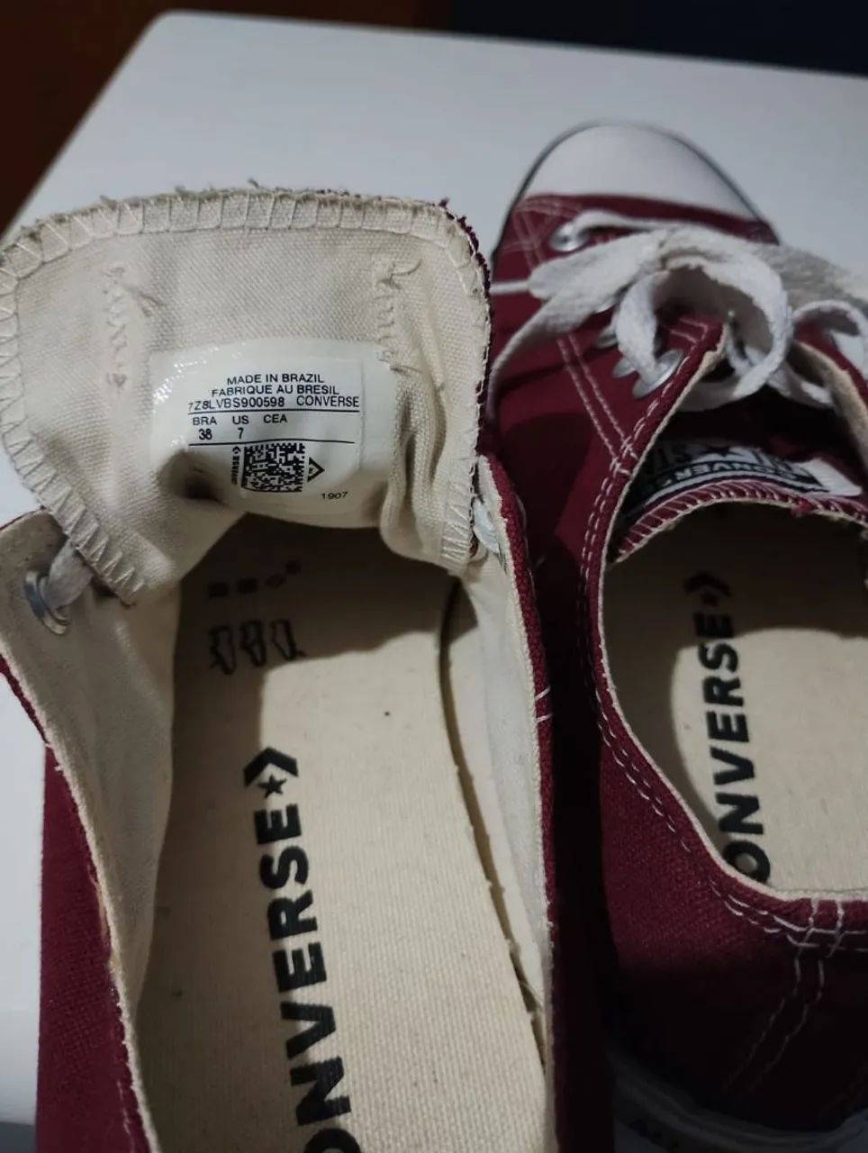 Converse All Star Vermelho - Foto 4