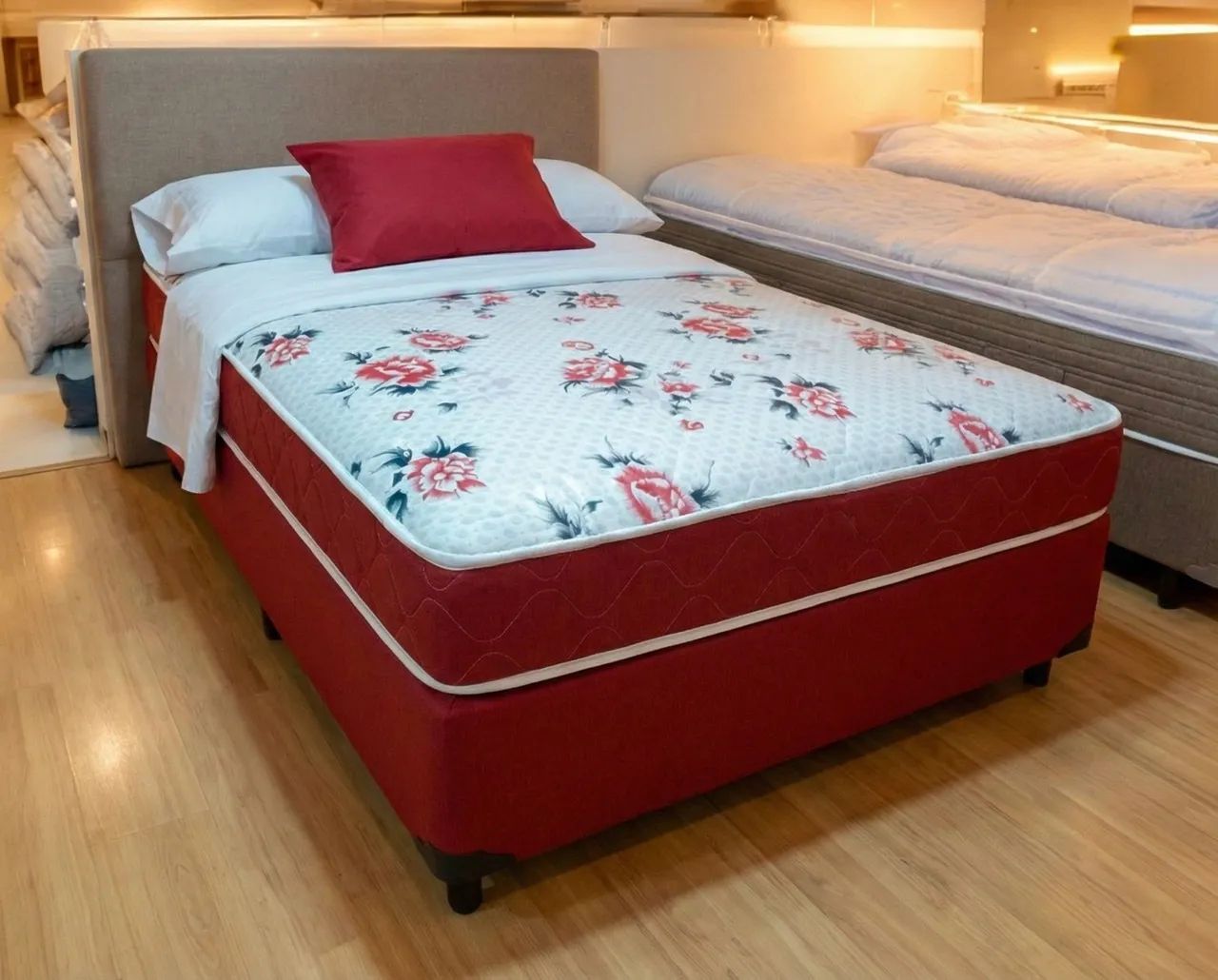 Cama Box Casal Floral