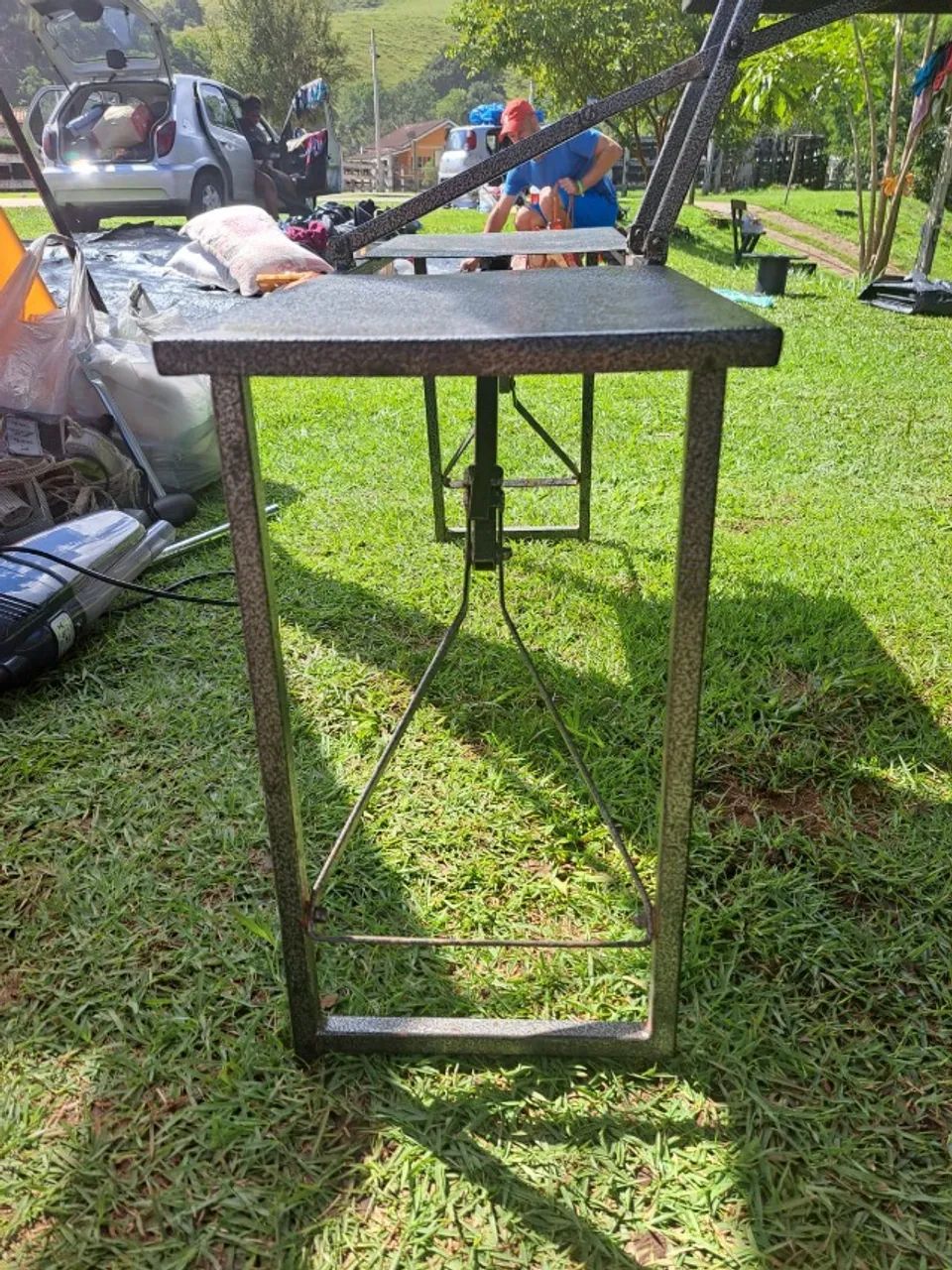 Mesa Camping / Praia articulada com 4 bancos acoplados. - Foto 6