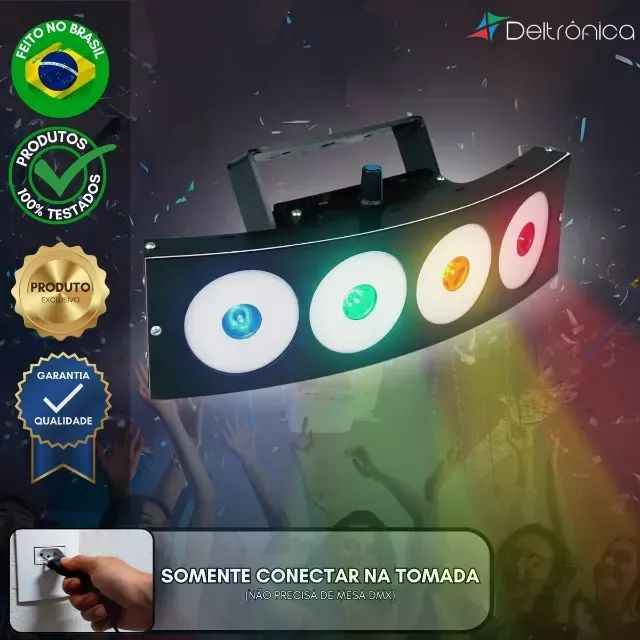 Kit Iluminação Festa Lampada Laser Profissional Moving Party