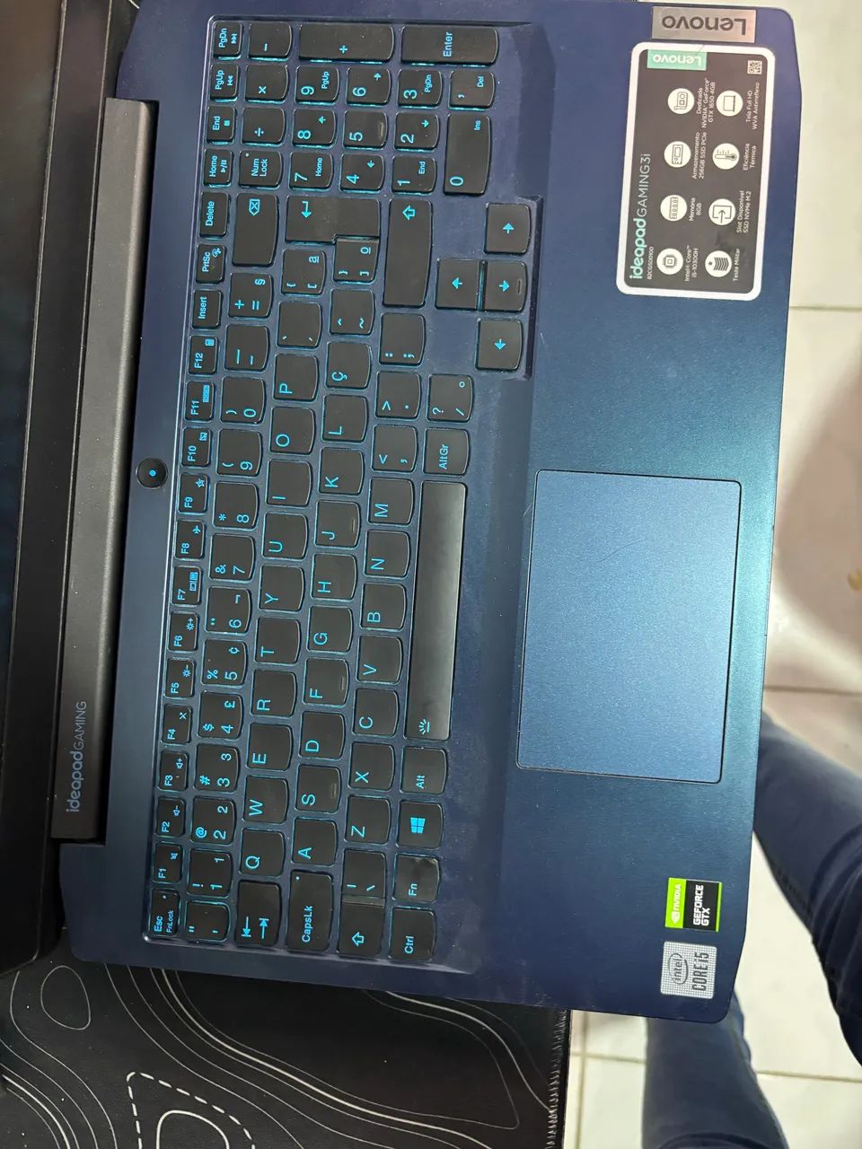 NOTEBOOK LENOVO IDEAPAD GAMING 3i - Foto 3