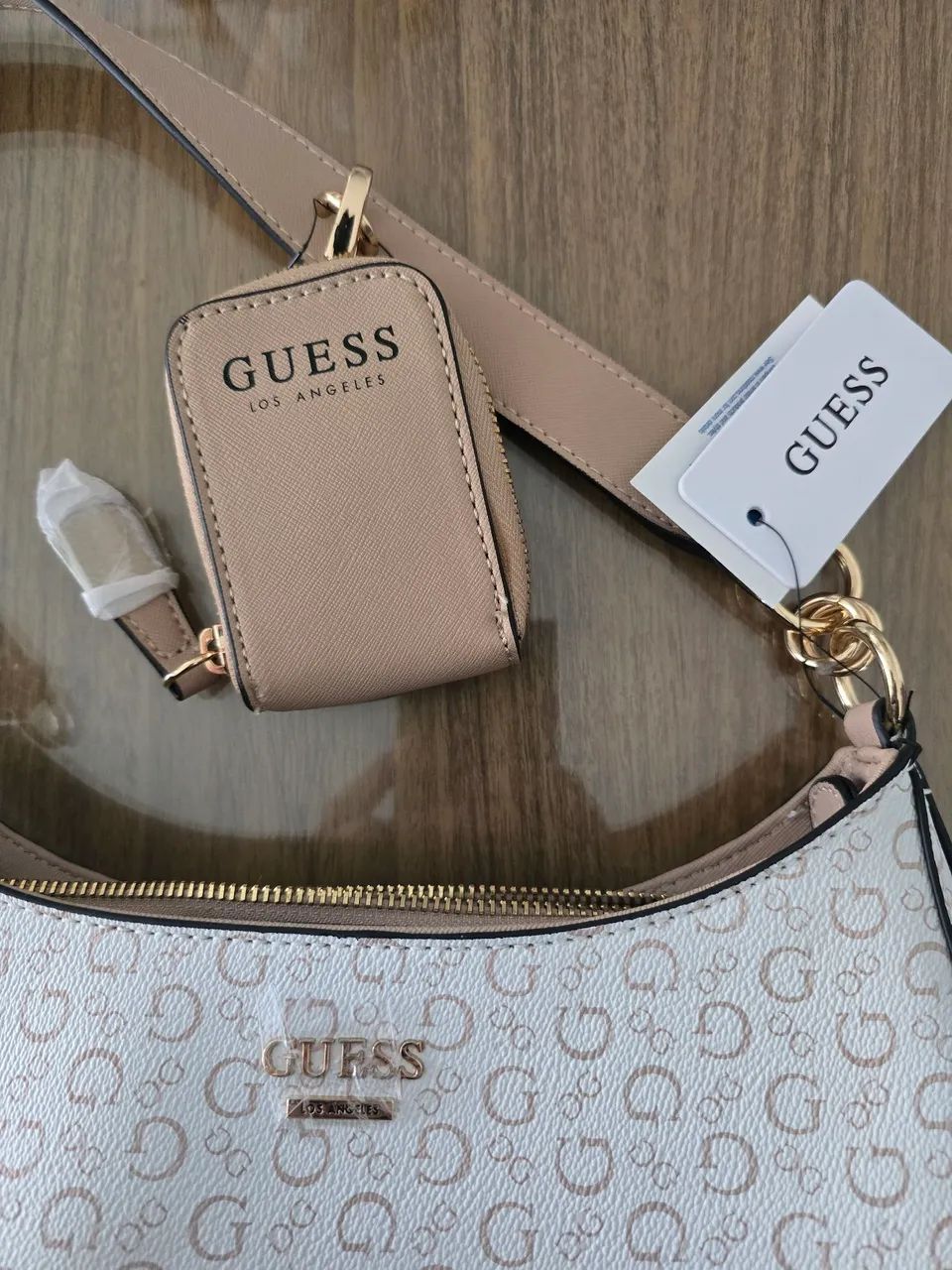 Bolsa de mão GUESS Los Angeles - original  - Foto 3