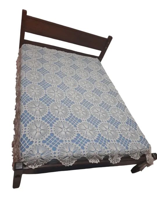 Jogo de Cama Crochê - Detalhes delicados