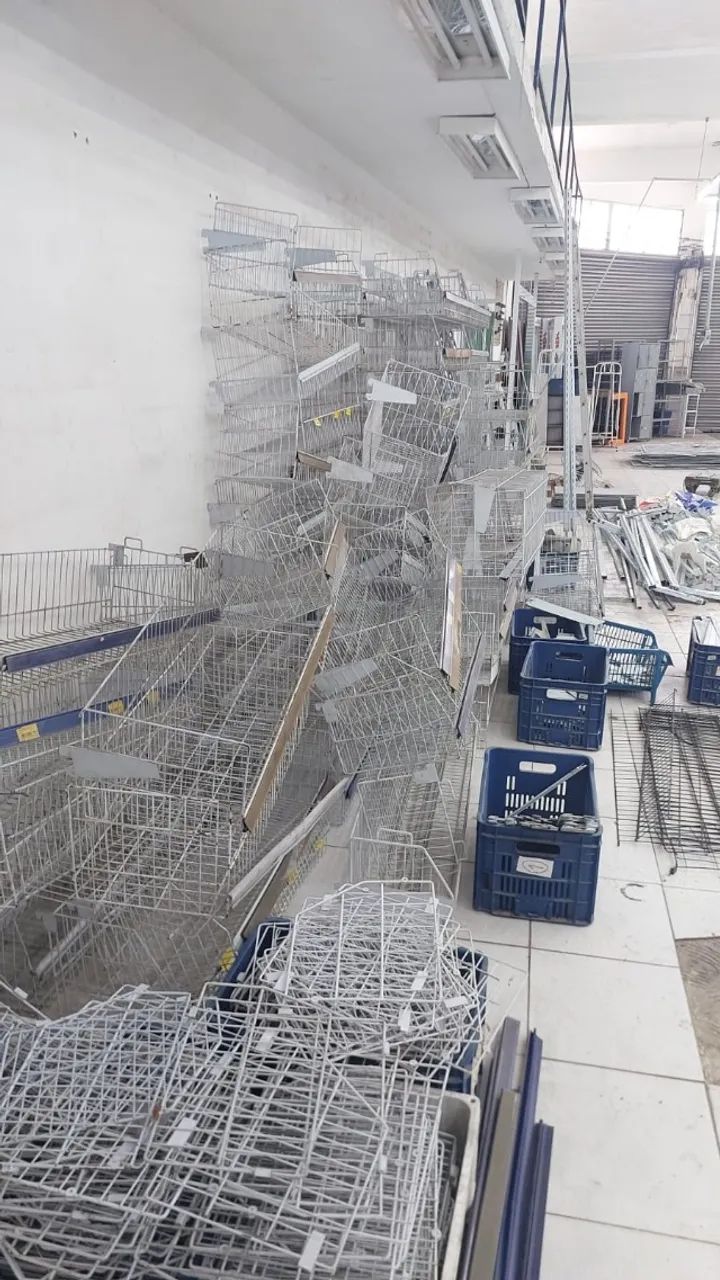 Gondolas, Prateleiras, Cestos, Ganchos, Cremalheiras - Foto 6