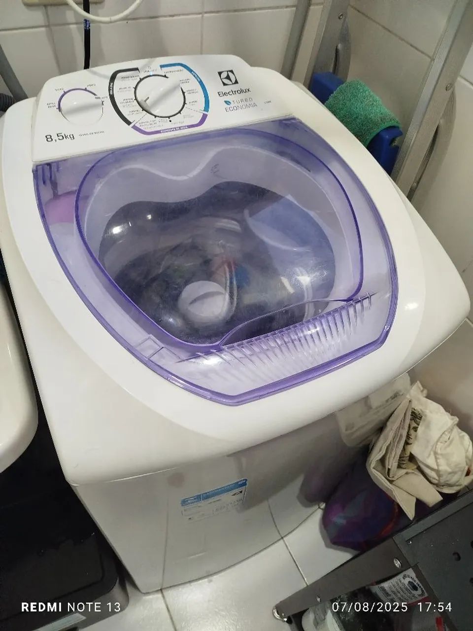 Máquina de lavar Eletrolux 8,5kg