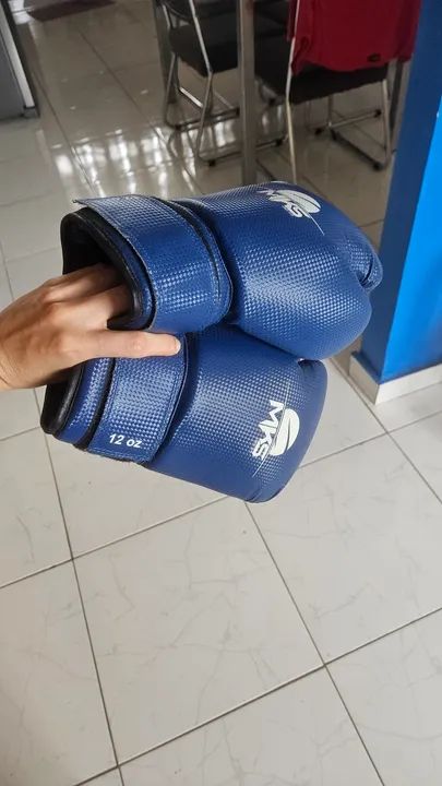 Luvas de Boxe muay thay tam 12 oz - seminovas