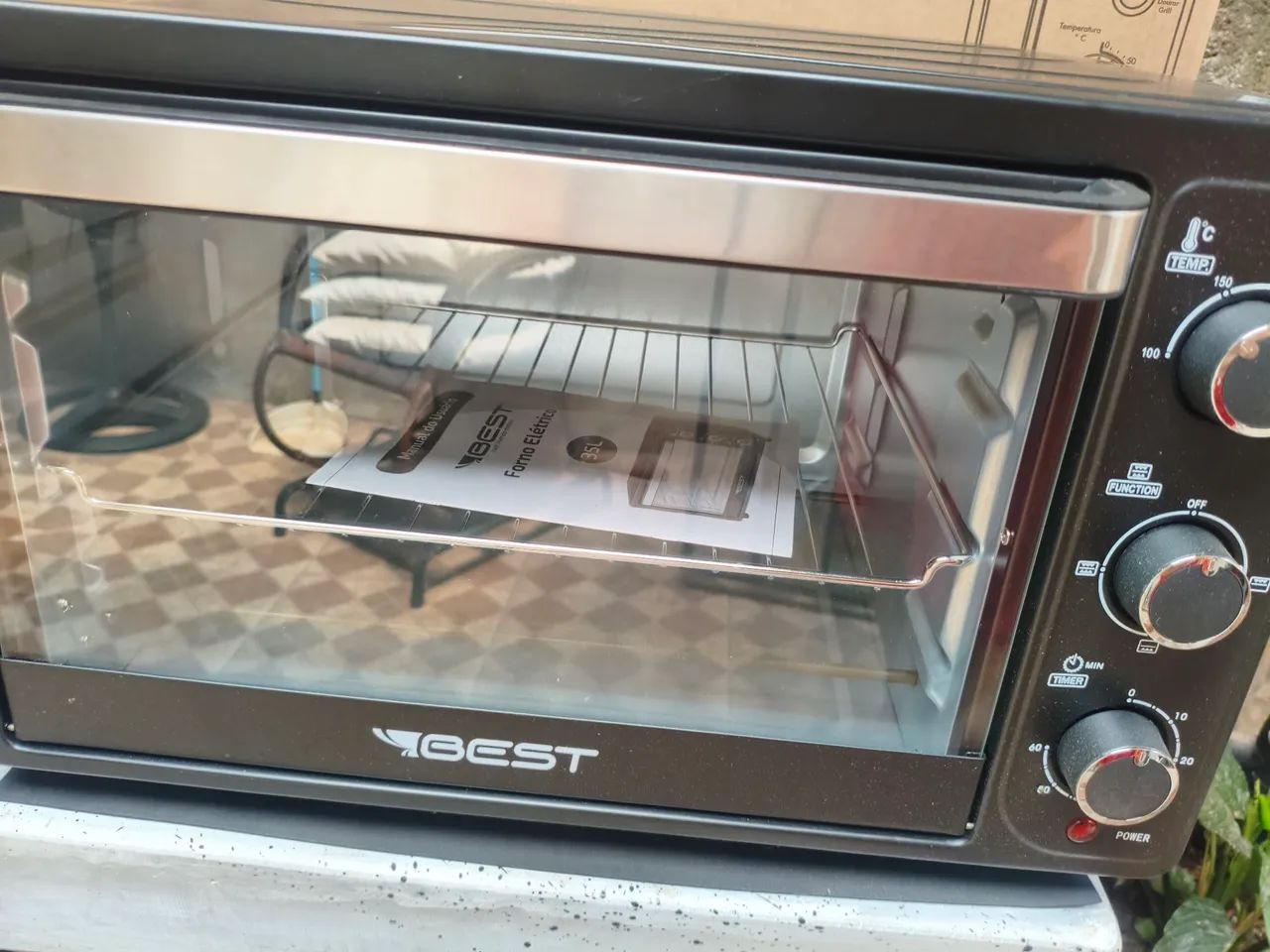Forno Elétrico Best 35L - Novo - Foto 4