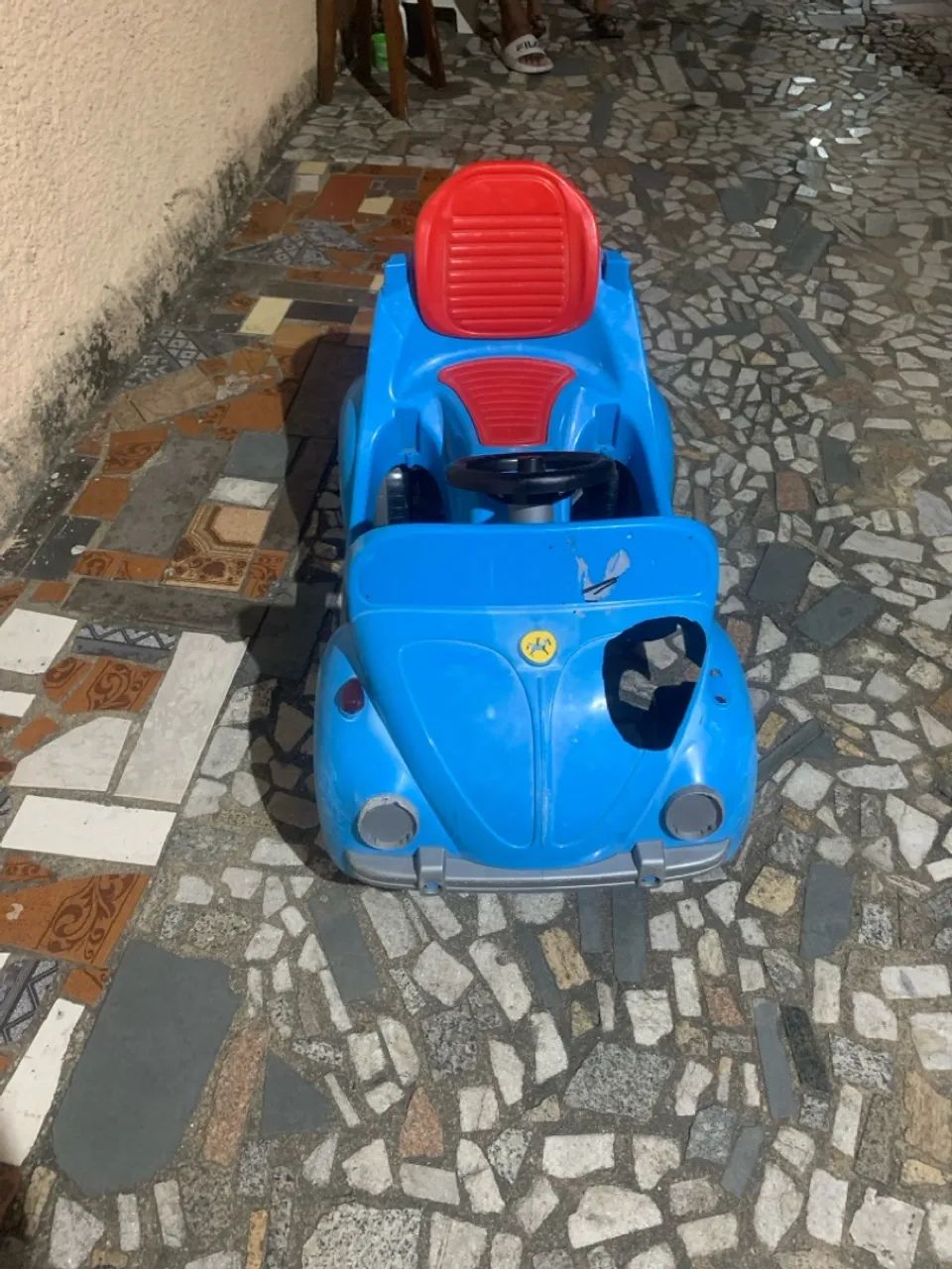 Carrinho de passeio infantil azul - Foto 3