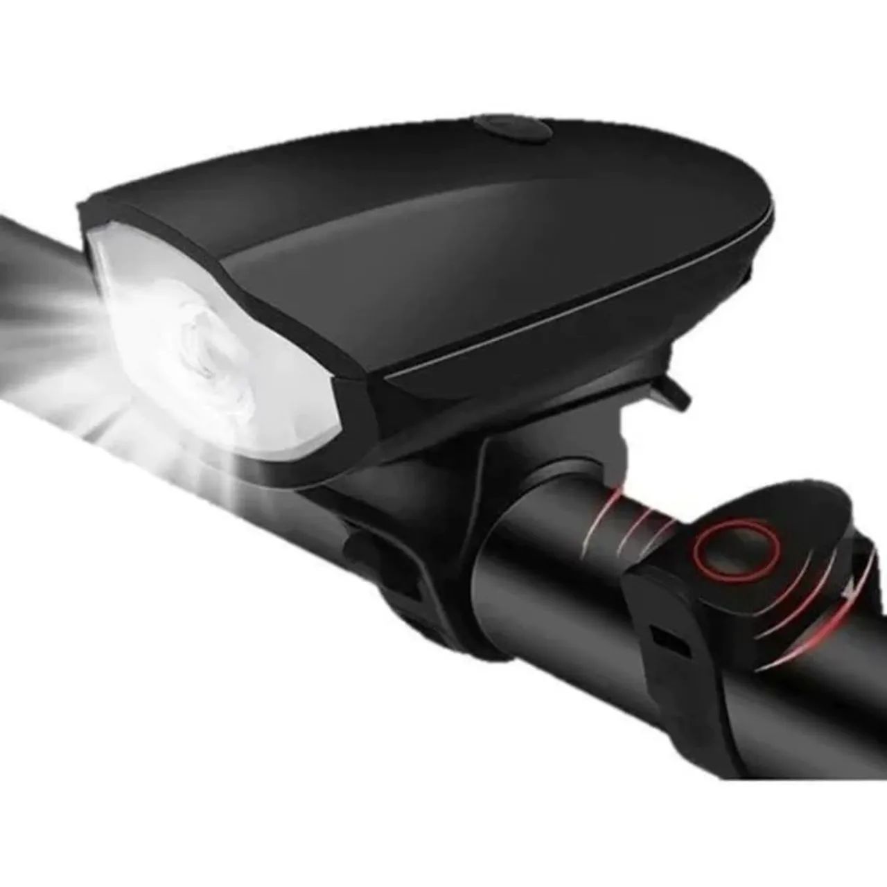 Lanterna Bike com Sirene e 250 Lumens - Foto 5