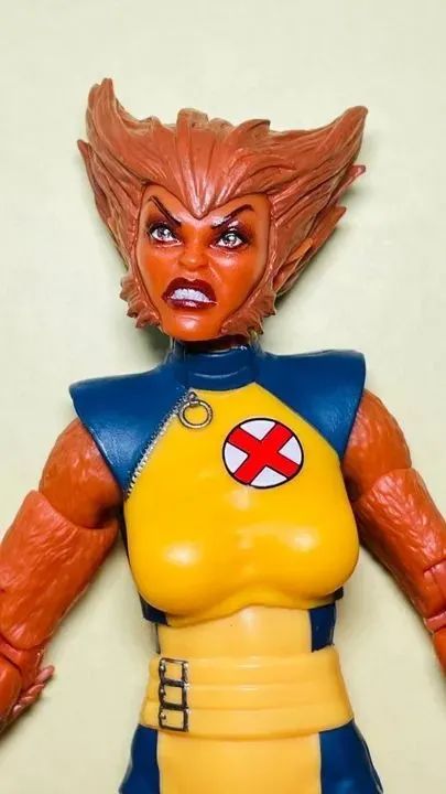 Marvel Legends Wolfsbane / Lupina - da wave do Zabu (sem peça BAF) - X-Factor / X-Men