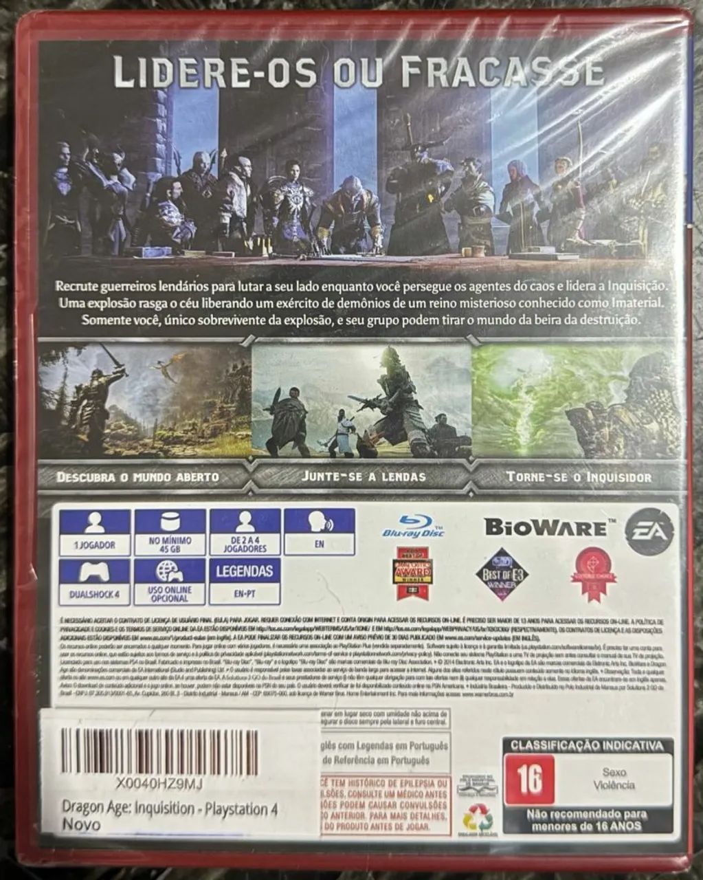 Dragon Age: Inquisition PS4 - Jogo Completo lacrado de fábrica  - Foto 2