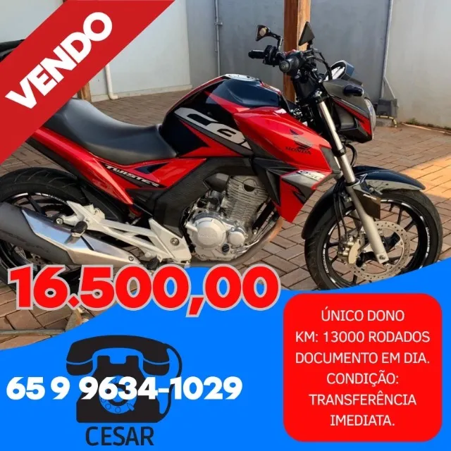 VENDO MOTOCICLETA