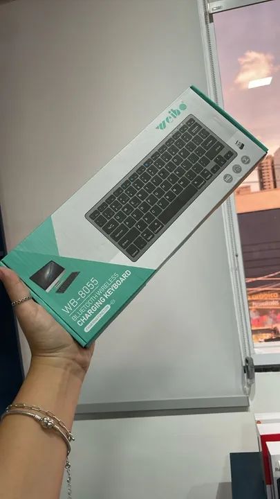 TECLADO PARA COMPUTADOR VIA BLUETOOTH