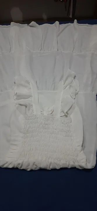 VESTIDO LONGO BRANCO P - Foto 4