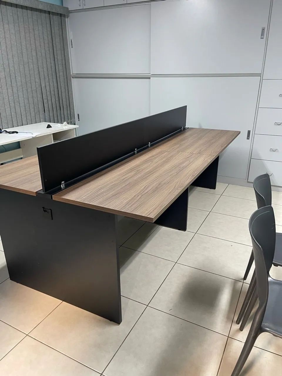 Estação de Trabalho 4 lugares - LOJA IKONMIXOFFICE 