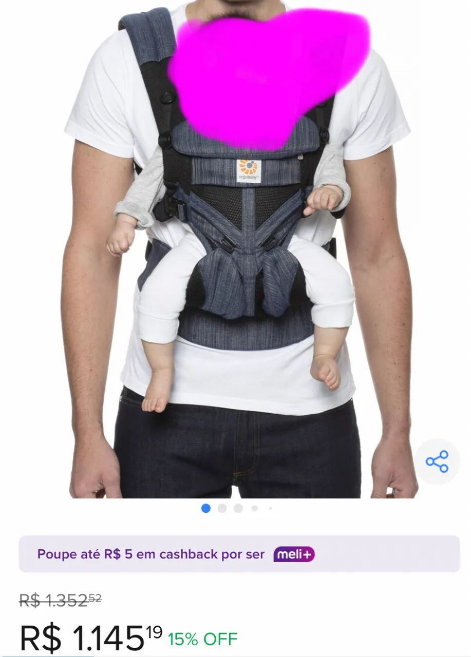 Canguru Ergobaby Original - omni 360