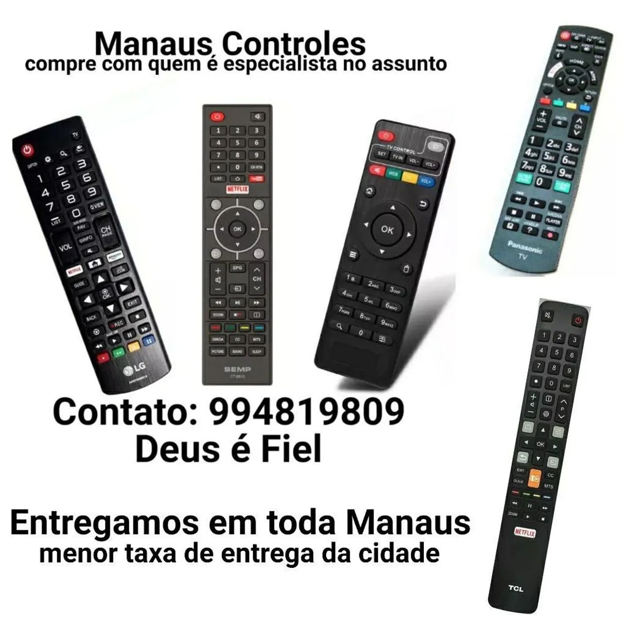 Controle para TV ( diversos modelos e marcas)