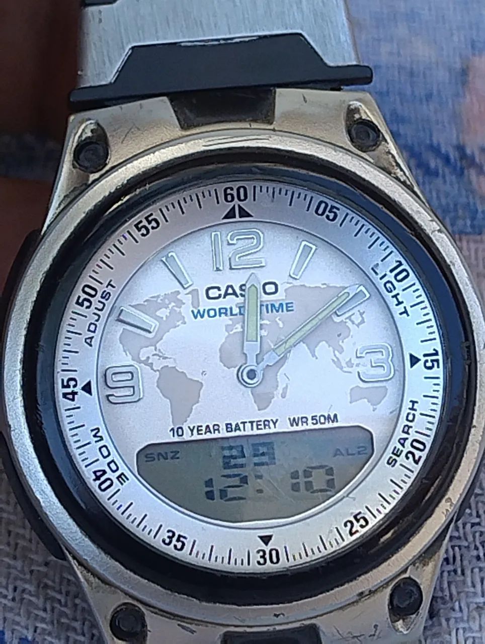 Relógio Casio Original Hora Mundial  - Foto 2