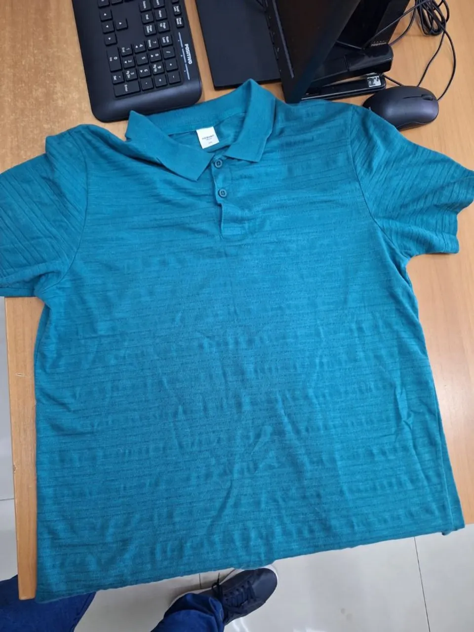 Camisa Polo Verde Masculina