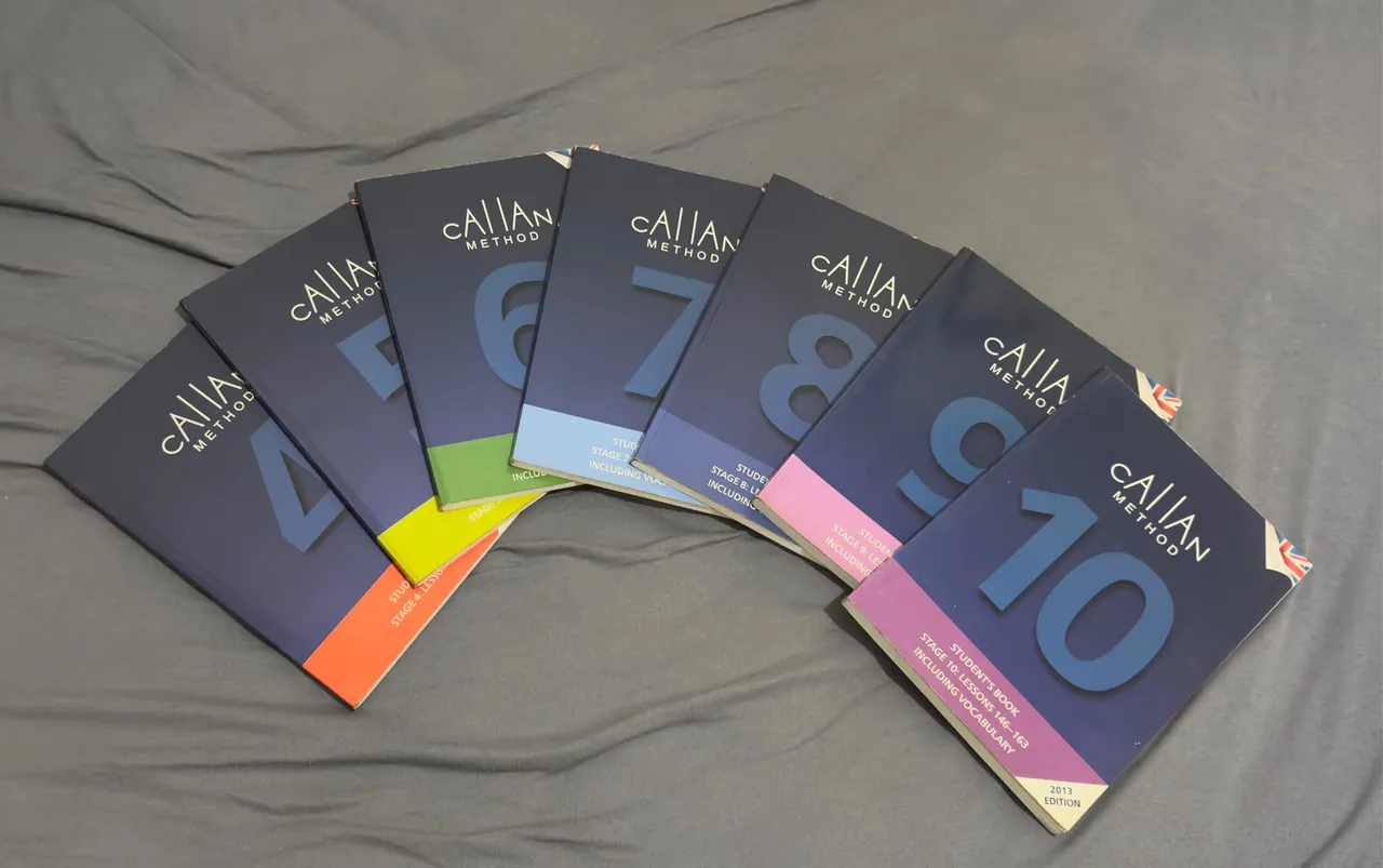 Coleção Callan Method - Livros de Inglês (Estágios 4 a 10)