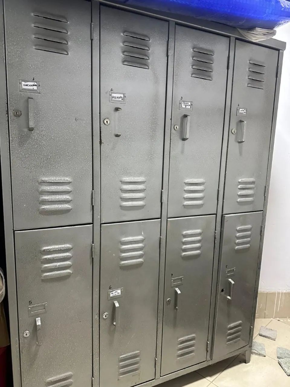 Armário de Aço 8 Portas - Ideal para Vestiário, Escola ou Empresa - Foto 2