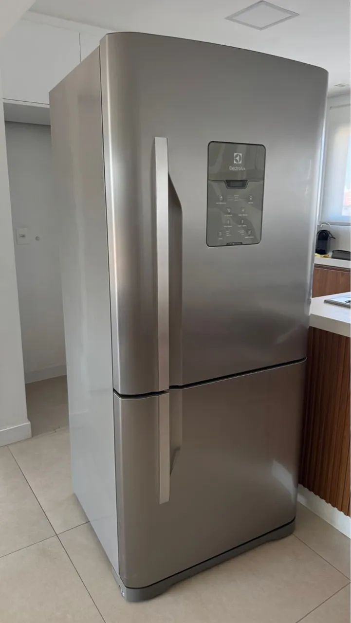 Geladeira Electrolux Duplex Inox - Foto 2