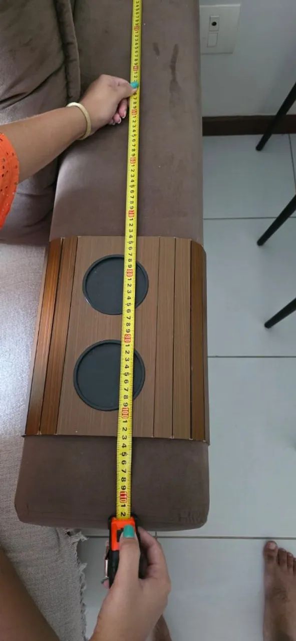 Sofá 5 lugares retrátil marrom - Não aceito OLX Pay - Foto 4