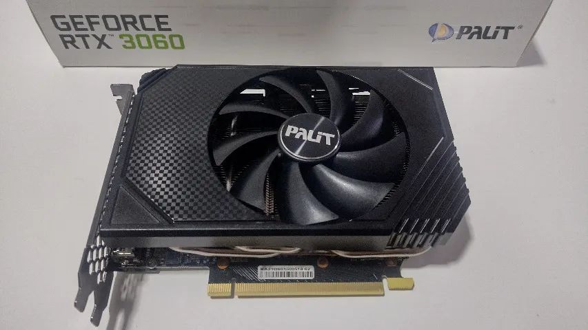 【ジャンク品】Palit GeForce RTX 3060 StormX OC Placa de Vídeo Palit GeForce RTX 3060 StormX LHR 12GB 192Bit