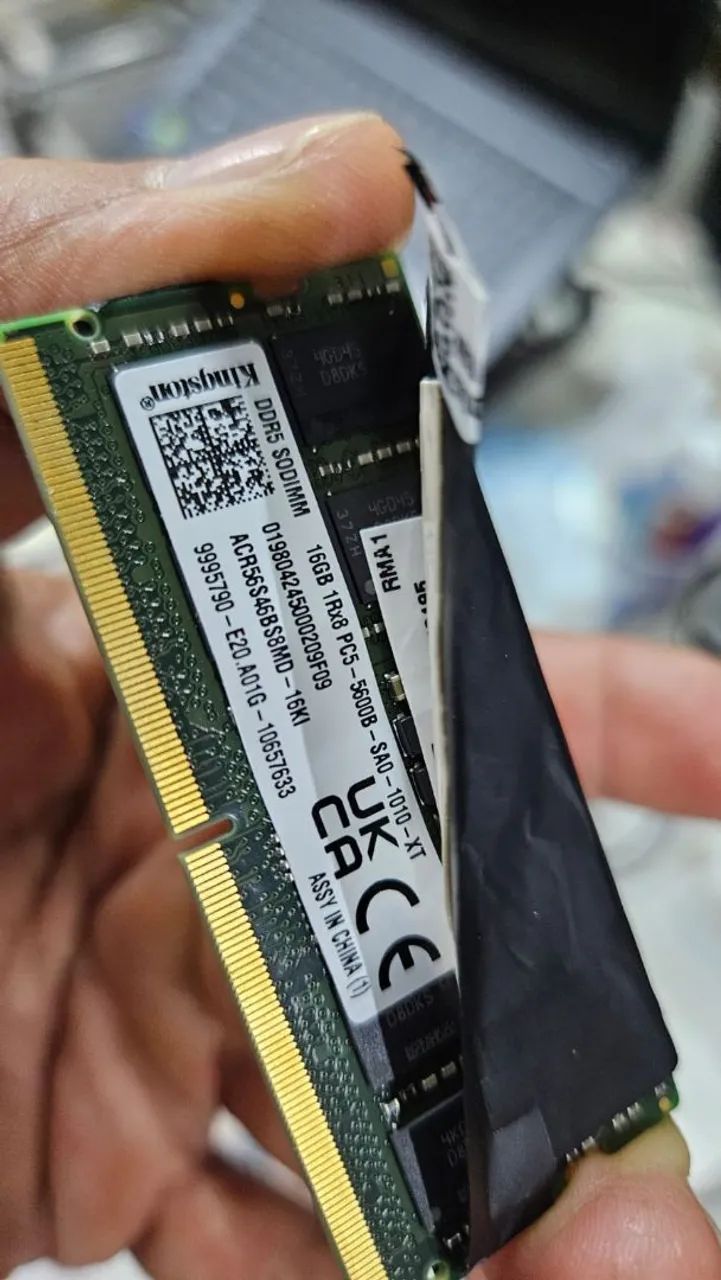 RAM memory notebook DDR5 16gb 5600mhz 64374419180033120