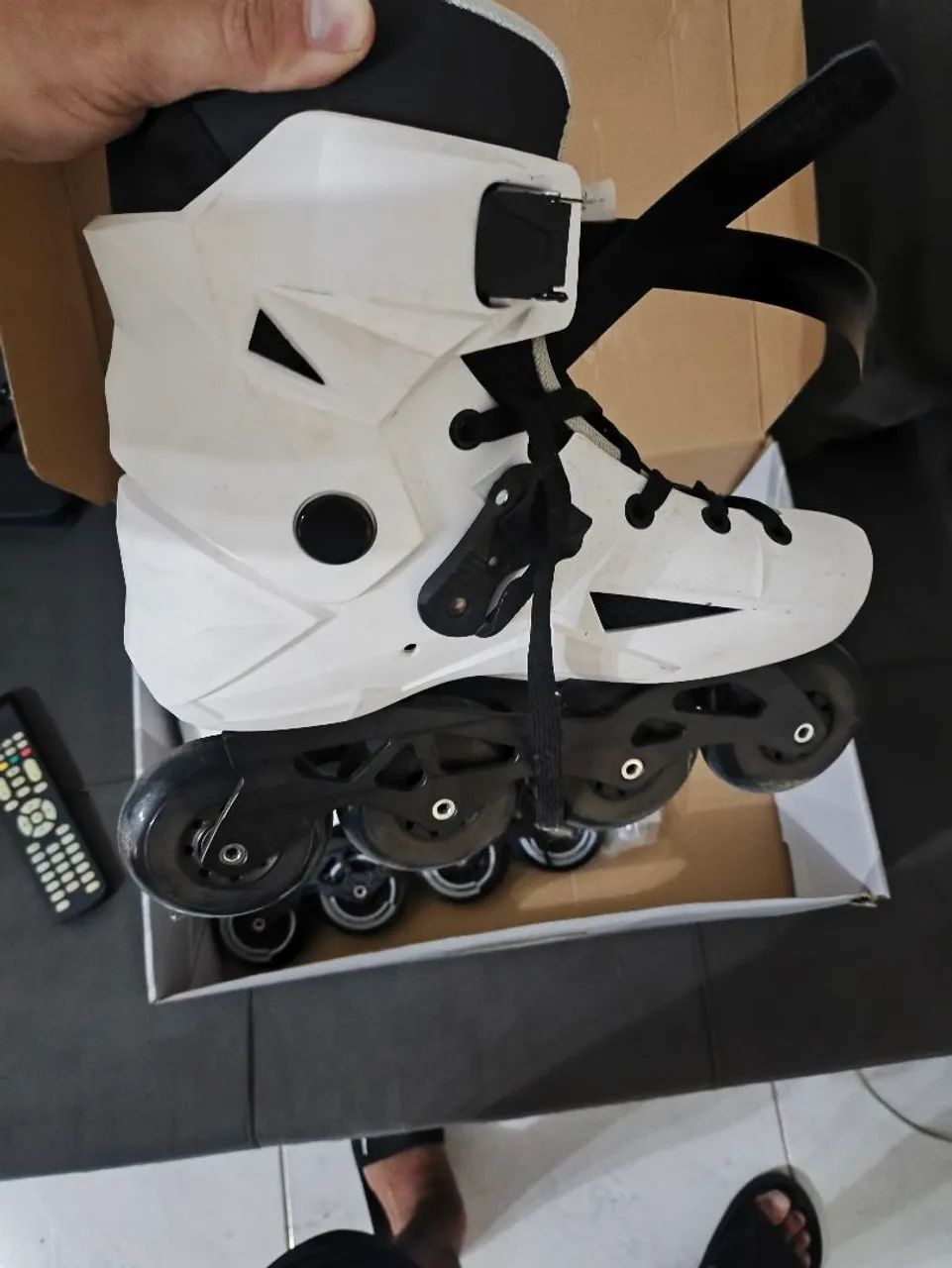 Patins Traxart Revolt Branco  - Foto 4