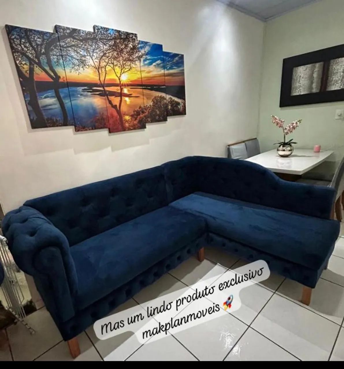 SOFÁ CHESTERFIELD PERSONALIZADO  - Foto 3