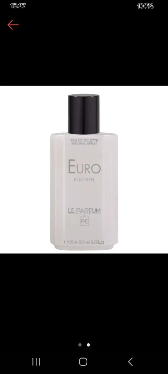 Perfume Euro For Men