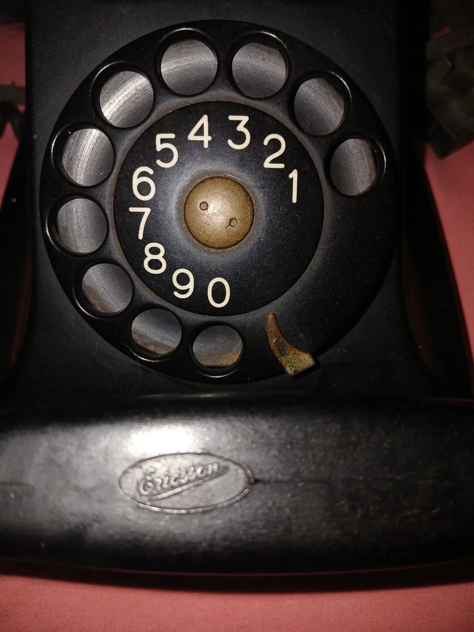 Telefone Antigo Bakelite anos 70 - Foto 3
