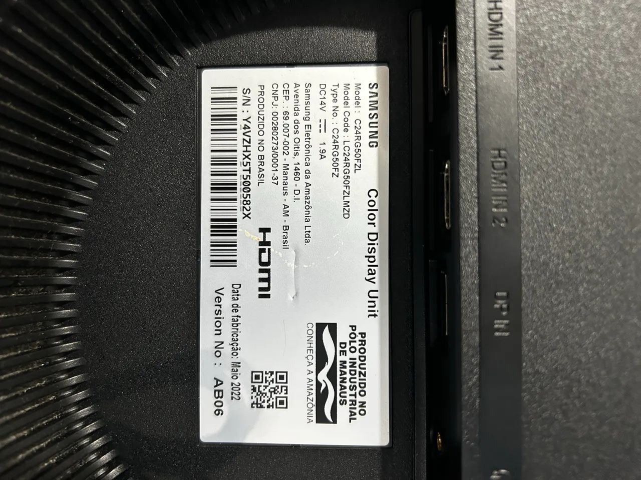 Monitor Samsung curvo64302735203587121