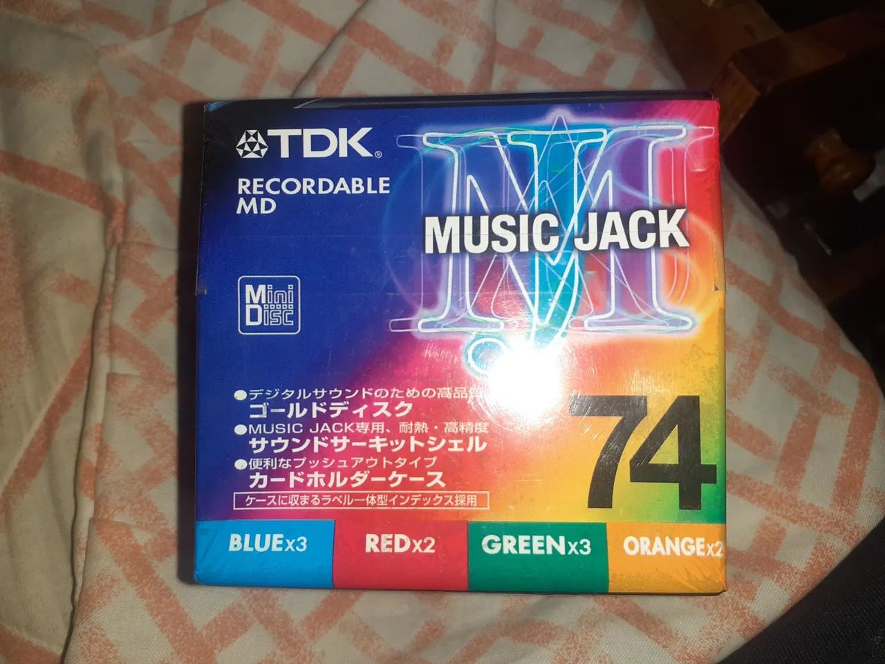 Pacote de Mini Discos TDK Music Jack 74 - Foto 2