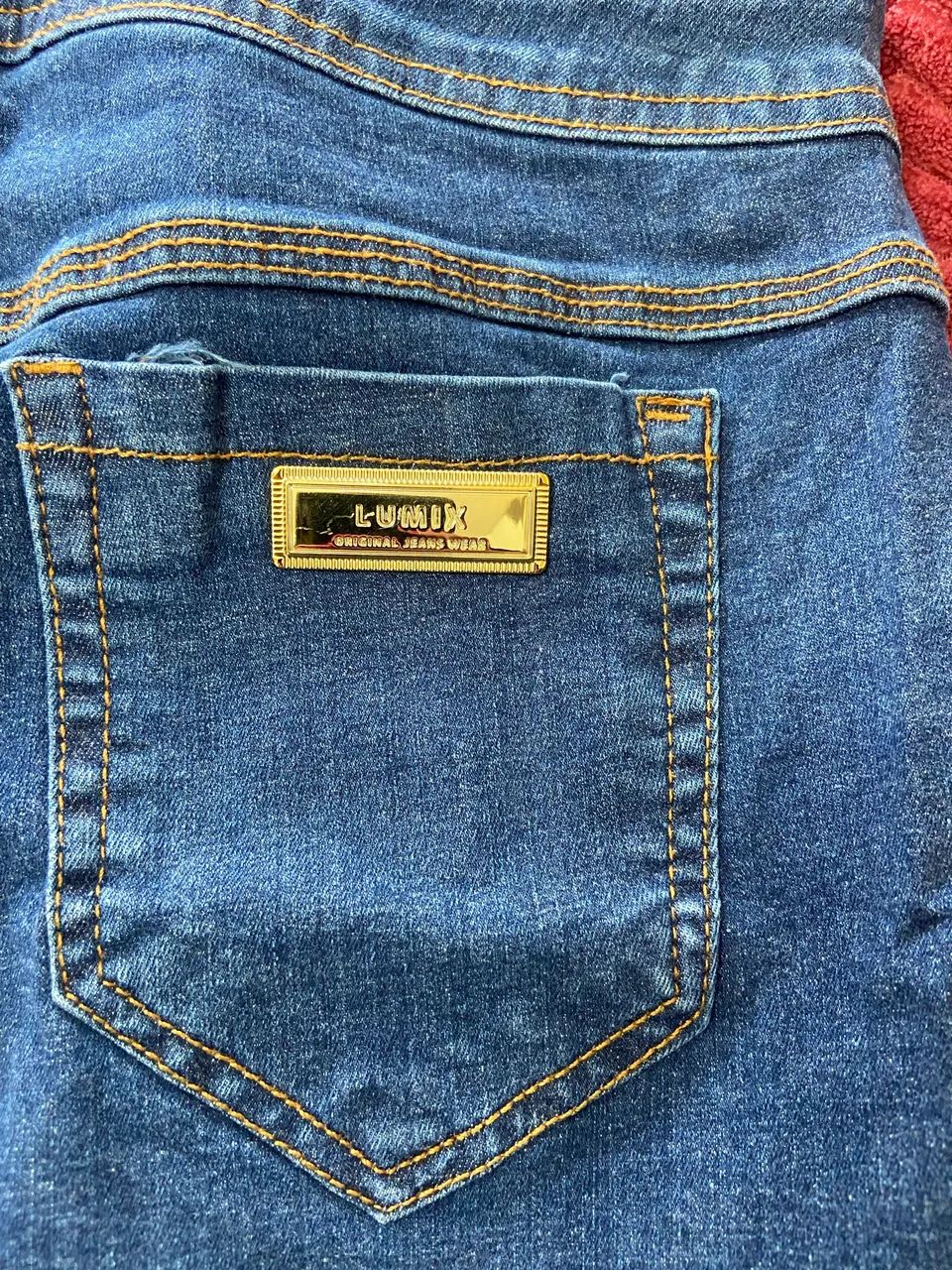 Saia jeans feminina  - Foto 4