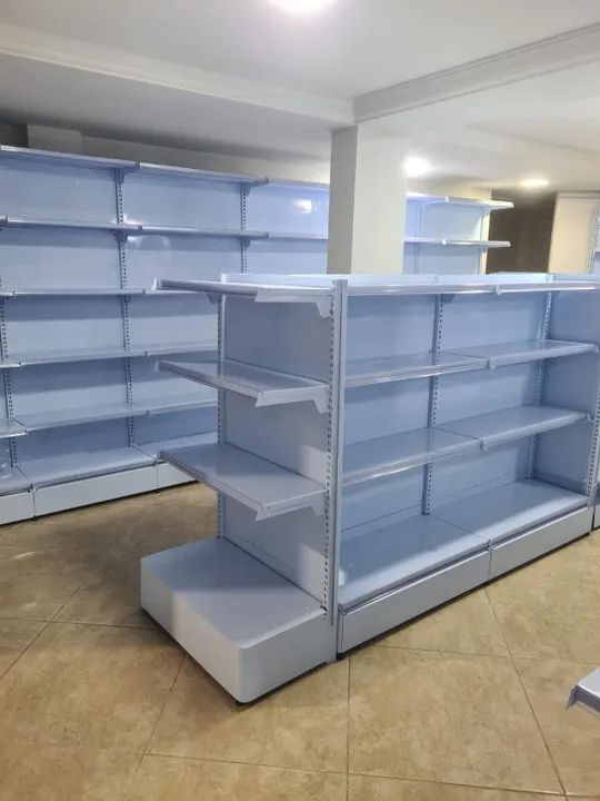 Gôndola linha farmácia 30x25 carga até 35 kg - Foto 5