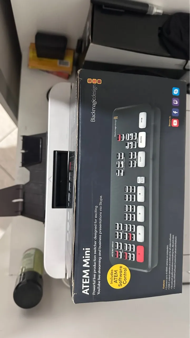 ATEM Mini - Mixer de Vídeo para Streaming