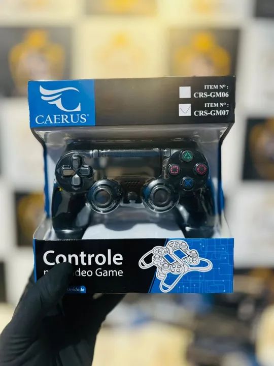 Controle para Playstation com fio- Novo - Foto 3