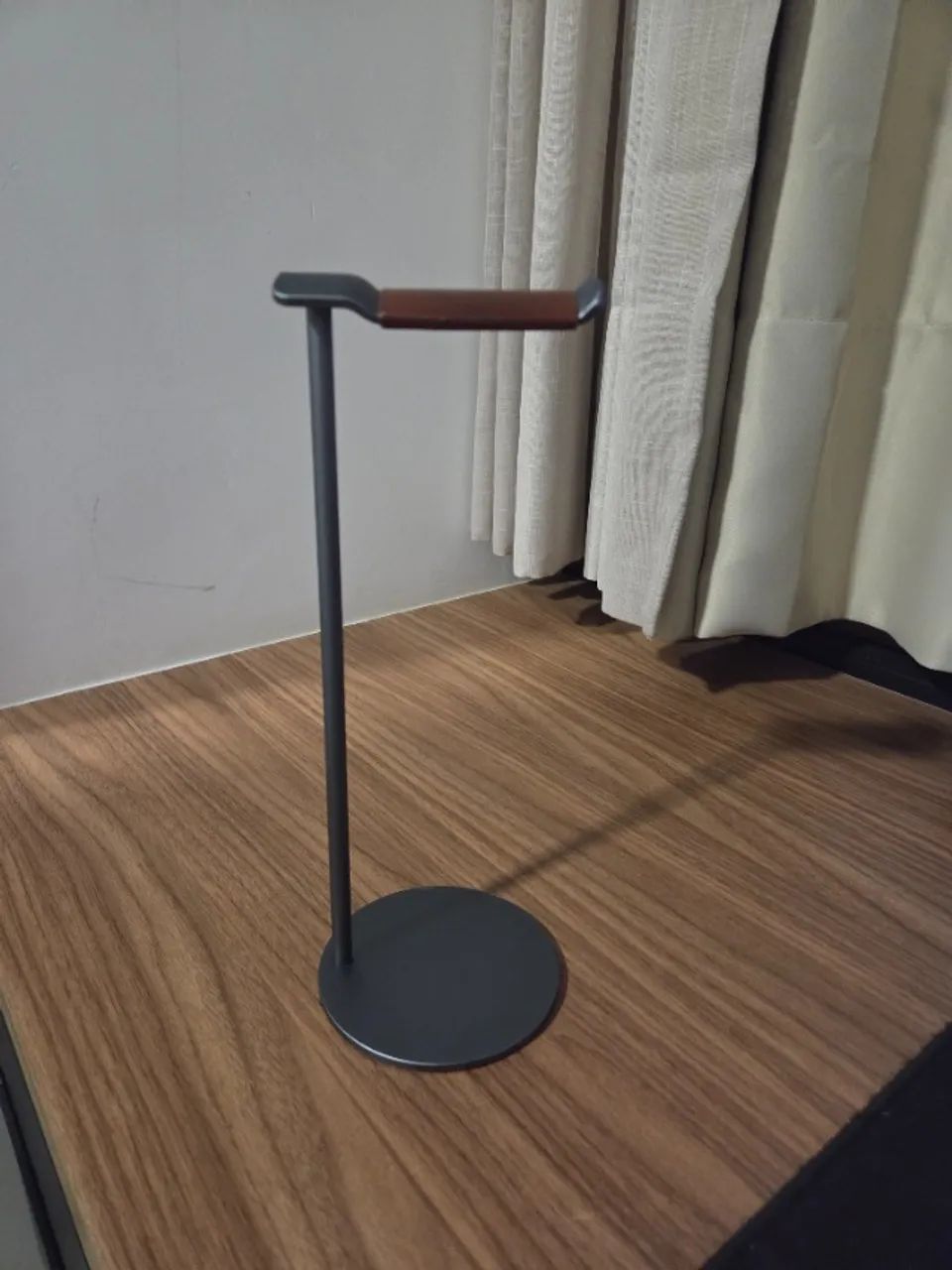 Suporte Headphone Fone De Ouvido Alumínio Premium De Mesa Cinza - Foto 2