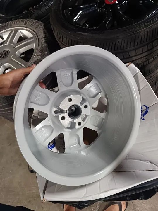 Rodas VW aro 15 Track Field Parati Gol Novas - Foto 2