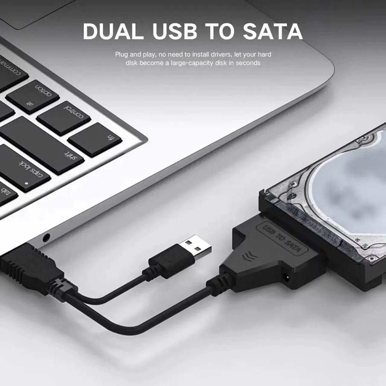 Cabo Sata 2T Usb 2.0 Leitor Hd Externo